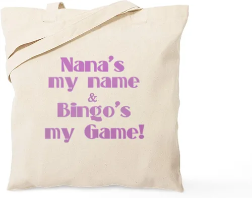 Vista 35 de CafePress Bingo Lingo Tote Bag Natural Canvas Tote Bag, Bolso de compras de tela, Caqui