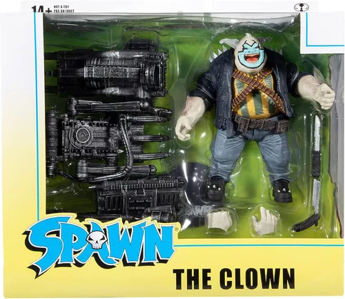 Vista 8 de McFarlane Toys Spawn The Clown Deluxe Box Set