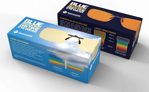 Vista 7 de Spectra479 Lentes con clip para bloquear la luz azul