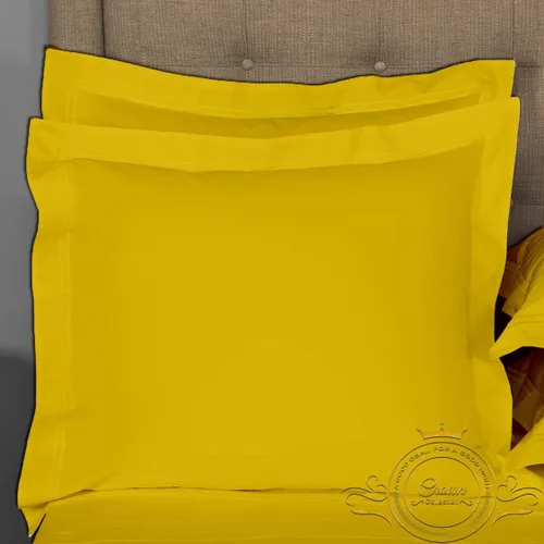 Vista 63 de Crown Collection Juego de 2 fundas de almohada estándar de 20 x 26 pulgadas, hipoalergénicas de 600 hilos, 100% algodón egipcio, fundas de almohada