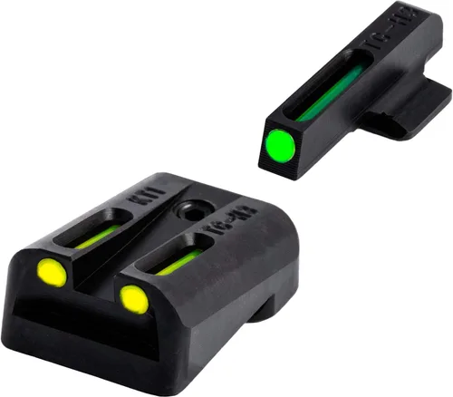 Vista 7 de Truglo TFO Tritio y mira de fibra óptica duradera resistente a los enganches, visión nocturna brillante, compatible con modelos Kimber 1911 con mira