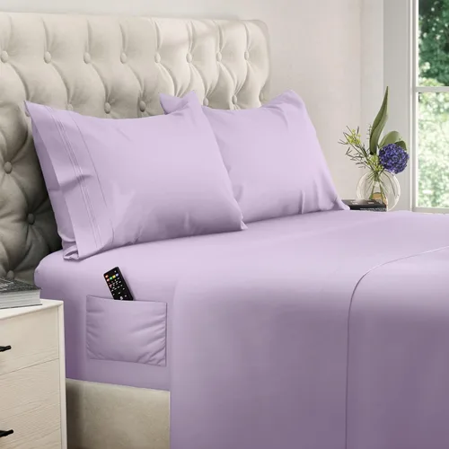 Vista 10 de DREAMCARE - Juego de sábanas de tamaño individual XL, 3 piezas, refrescantes, extralargas, suaves y duraderas de 100% poliéster de microfibra