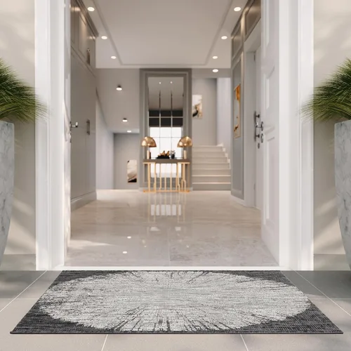 Vista 28 de Safavieh Courtyard Collection CY8893 - Alfombra decorativa para interiores y exteriores, no desprende pelusa, fácil de limpiar, 2 x 3 pies 7 beige