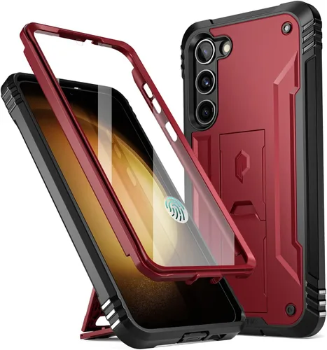 Vista 8 de Poetic Revolution Series - Funda para Samsung Galaxy S23 5G de 6.2 pulgadas (2023), protector de pantalla integrado que funciona con identificación