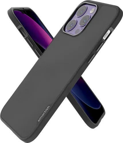 Vista 146 de Smartish® Funda delgada para iPhone 13 Pro - Gripmunk - [ligera + protectora] Funda de agarre fina - Black Tie Affair