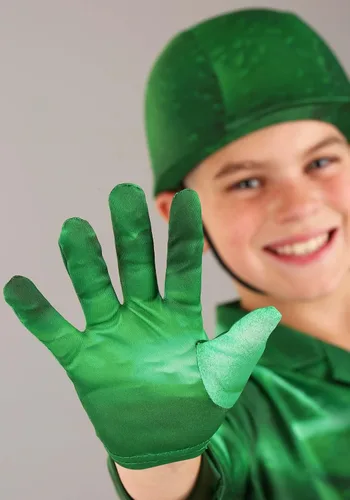 Vista 7 de Plastic Army Man Costume for Kids