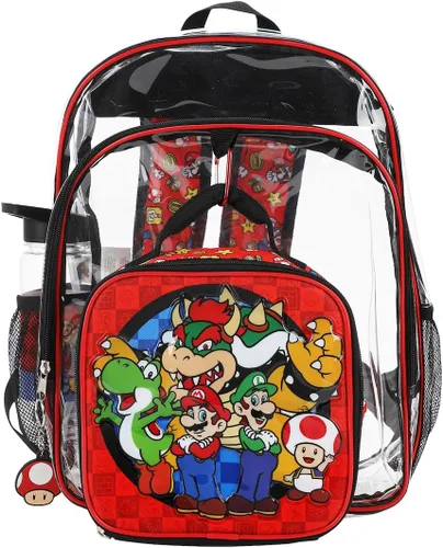 Vista 23 de BIOWORLD Set de Mochila para Niñas Lilo & Stitch (niño pequeño/niño grande) Morado Talla Única