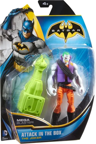 Vista 2 de Batman Power Attack Attack in the Box The Joker Figura