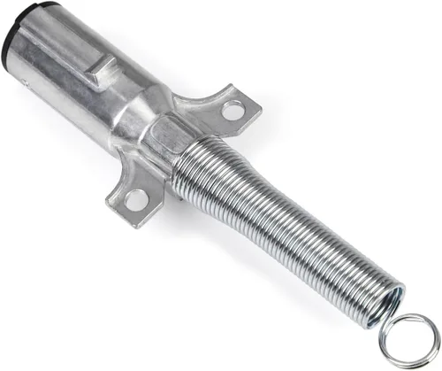 Vista 3 de Conector de remolque redondo de 7 pines para servicio pesado, enchufe de remolque de 7 vías, enchufe para semirremolque