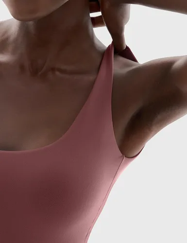Vista 4 de PUMIEY Body para mujer, sin mangas, sin espalda, sin espalda, colección Sharp