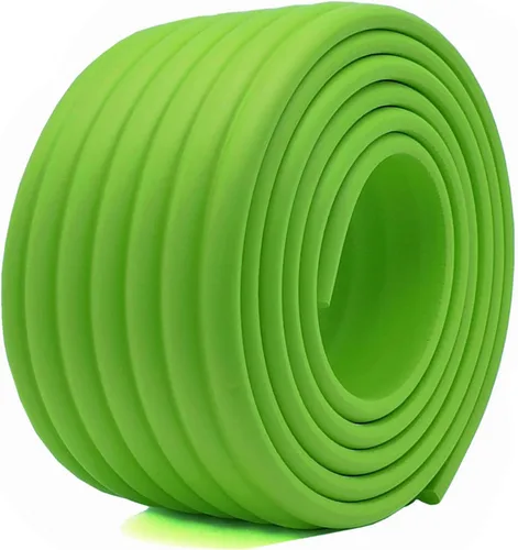 Vista 18 de M2cbridge Cobertura Multifuncional para Bordes y Esquinas, Protector de Seguridad para Bebés, DIY (Negro 4 m) Parachoques NBR de alta densidad