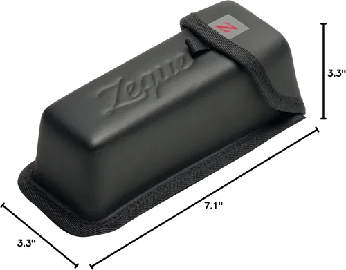 Vista 5 de Funda para gafas Zeku, dimensiones externas: 3.3 x 7.1 pulgadas (3.3 x 7.1 in)
