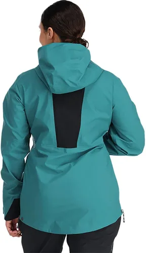 Vista 2 de Outdoor Research Chaqueta Hemispheres II para mujer, chaqueta de esquí transpirable GORE-TEX