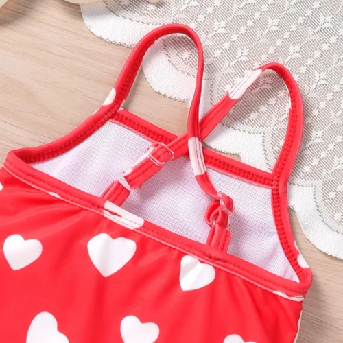 Vista 15 de Aalizzwell Traje de baño ajustable de una pieza para bebé niña