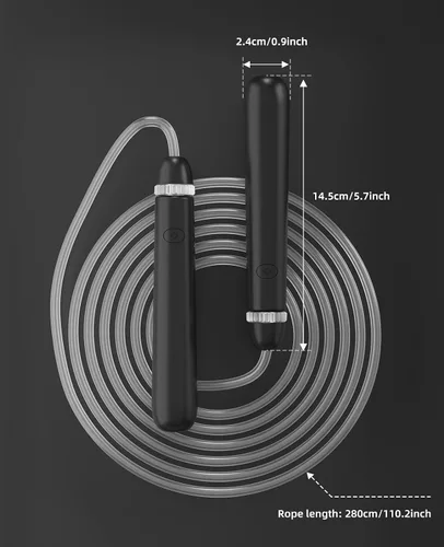 Vista 8 de LED Light Up Jump Rope for Kids and Adult, Adjustable Glowing Skipping Rope for Boys and Girls, Colorful Luminous Jumping Rope for Fitness and