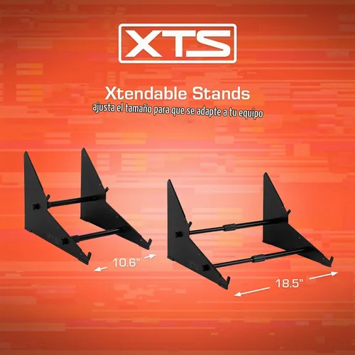 Vista 2 de XTS - Soporte de escritorio de 2 niveles, para MPC Live 3, sintetizadores