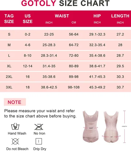 Vista 6 de Gotoly Body de entrenamiento de cintura para mujer, chaleco moldeador de cuerpo completo, control de abdomen, corsé delgado, moldeador, camisetas