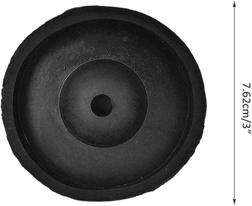 Vista 2 de HERCHR Base de goma para bebedero de joyería, anillo de fundición de cera perdida, anillo de árbol, estilo C, suministros de cera de fundición