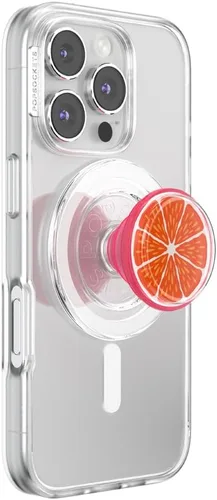 Vista 8 de PopSockets Adhesive Phone Grip, Holder- Jelly Citrus