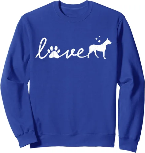 Vista 3 de Dogo Argentino - Sudadera de regalo con diseño de pata de mascota, Negro