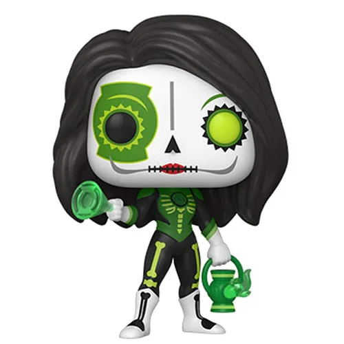 Vista 2 de Funko POP Heroes: Dia De Los DC - Escarabajo Azul, Multicolor