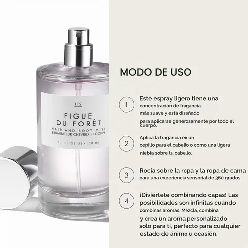 Vista 6 de Le Monde Gourmand Citron Glacé Mist para el cabello y el cuerpo - 3.4oz 100 ml