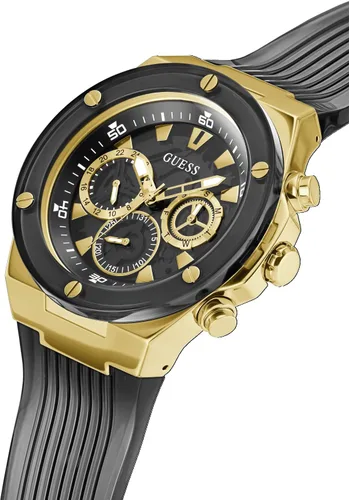 Vista 6 de GUESS US Mens Black Multifunction Watch one