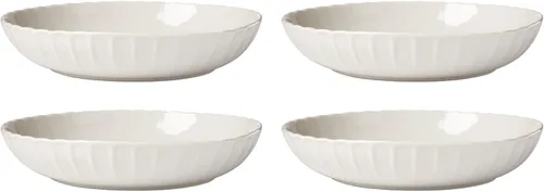 Vista 16 de Lenox 897388 French Perle Groove - Juego de vajilla de 12 piezas, servicio para 4