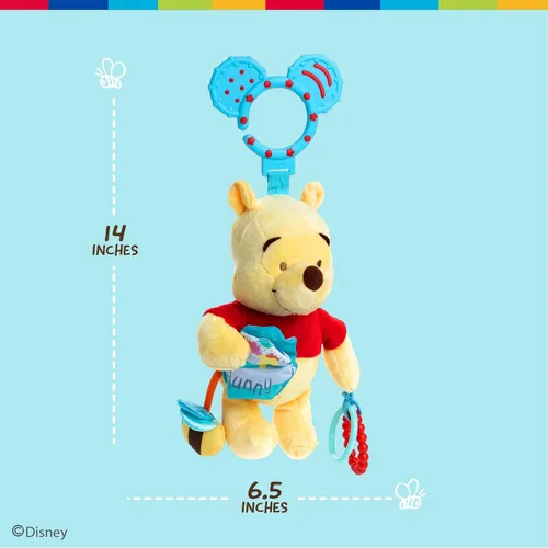 Vista 4 de Kids Preferred Disney juguete de actividades para bebé , Winnie the Pooh