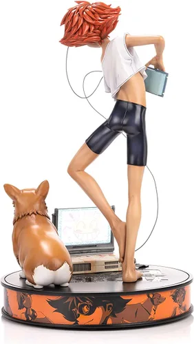 Vista 5 de First 4 Figures Cowboy Bebop: Ed & EIN - Estatua de resina a escala 1:4, multicolor