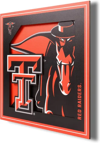 Vista 13 de YouTheFan NCAA Texas A&M Aggies - Arte de pared de la serie de logotipos 3D - 12x12 pulgadas
