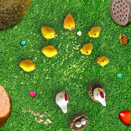 Vista 7 de Colgantes de zapatos de pollo para decoración de niñas lindos accesorios de zapatos de pollito para zueco divertidos zapatos de animales a juego