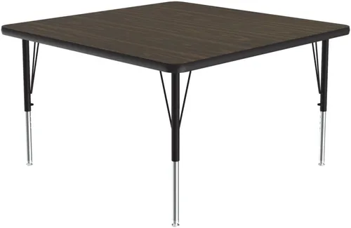 Vista 20 de Correll - Mesa rectangular de actividades para el aula de 24 x 36 pulgadas, altura ajustable (19-29 pulgadas), parte superior de nogal colonial