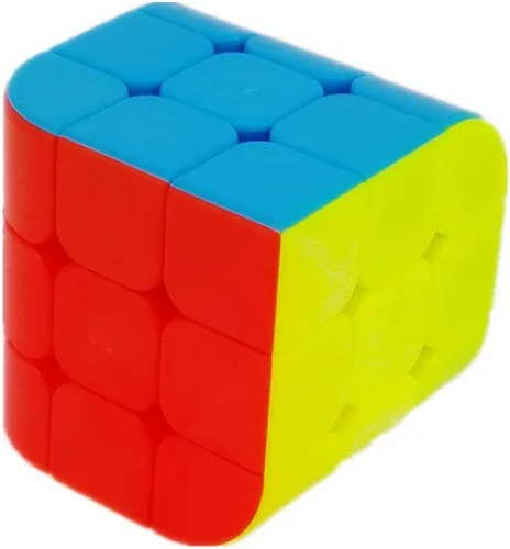 Vista 2 de CuberSpeed Curve 3X3 - Cubo de velocidad sin adhesivo Penrose Cube Puzzle