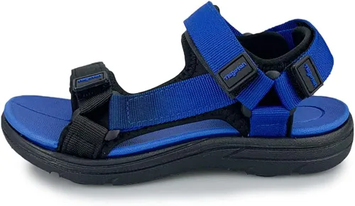 Vista 3 de TISGOTAN Sandalias de verano para niños, sandalias de senderismo con correas ajustables para niños pequeños y grandes