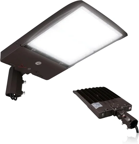 Vista 48 de RuggedGrade Vatiaje de luz LED NextGen IV de 100 W para estacionamiento Negro
