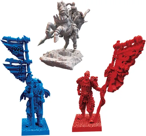 Vista 6 de Awaken Realms The Great Wall Stretch Goals - Expansión del juego de mesa - Juego de estrategia de fantasía medieval para niños y adultos, a partir