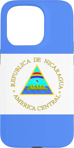 Vista 14 de Funda para iPhone 17 inspirada en el escudo de armas de Nicaragua