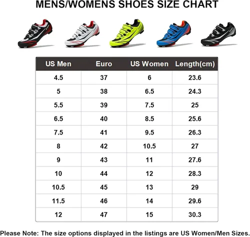 Vista 6 de Tenis de ciclismo unisex para hombre y mujer zapatos de ciclismo de carretera compatibles con Look Delta SPD perfectos para bicicletas de carreras