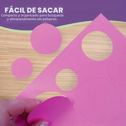 Vista 7 de Formas Básicas 1: Círculos, Triángulos, Cuadrados, Óvalos, 676 Piezas de Cartulina Troquelada Hecha en EE.UU. Formas Geométricas en 3 Tamaños y 4