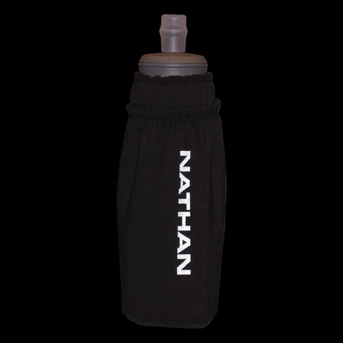 Vista 4 de Nathan - Pinnacle - Frasco suave de 14 onzas, negro/plateado reflectante OSFM