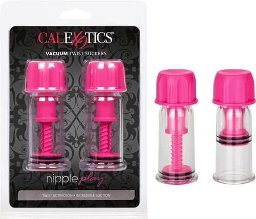 Vista 7 de California Exotic Novelties Nipple Play - Ventosas al vacío, color negro y transparente