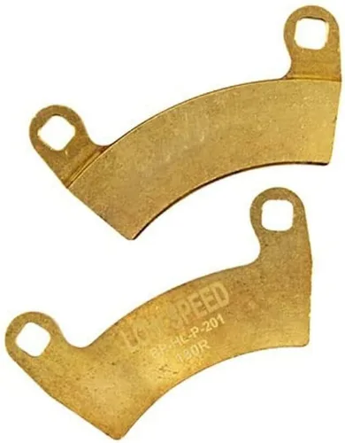 Vista 2 de High Lifter Pastillas de freno de latón compatibles con modelos seleccionados Polaris UTV RZR 800, Scrambler 850/1000, Sportsman 550 Front &