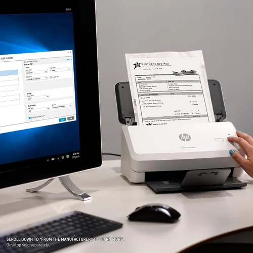 Vista 2 de HP ScanJet Pro 2000 escáner OCR