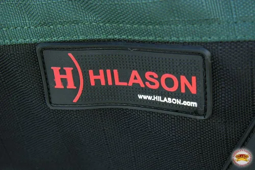 Vista 6 de HILASON Manta impermeable 1200D para caballos de invierno con cubierta para el cuello y envoltura para el vientre 74 pulgadas Hunter verde negro