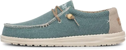 Vista 2 de Hey Dude Men's Wally Stitch Men's Loafers Men's Slip On Shoes Comfortable & Light