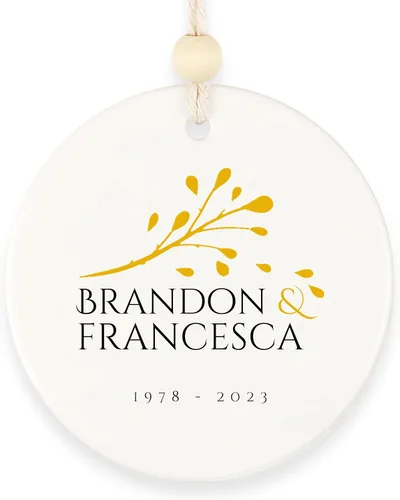 Vista 4 de Nombres personalizados, regalos de aniversario de zafiro de 45 años para marido y esposa, regalos de aniversario de boda 45 para pareja o padres
