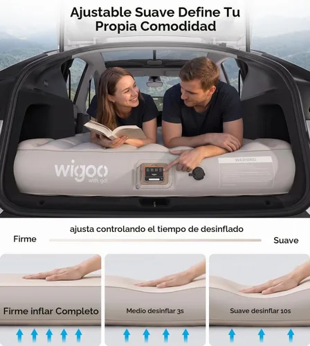 Vista 4 de Wigoo 2026 Air Mattress for Tesla Model Y 2020-2026, 8" Thick NOT for YL