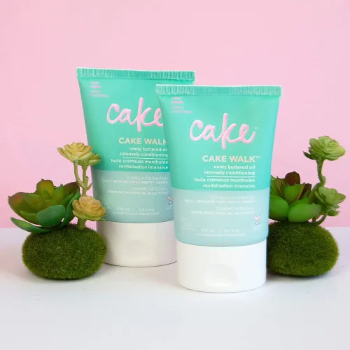 Vista 2 de Cake Beauty Walk Triplemint - Crema para pies, 3.4 onzas líquidas (paquete de 3)