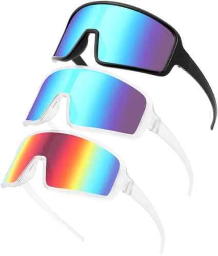 Vista 18 de Karsaer Vision - Gafas de sol deportivas para ciclismo, béisbol, softbol, unisex, para adultos, jóvenes, niños y niñas, 8-16